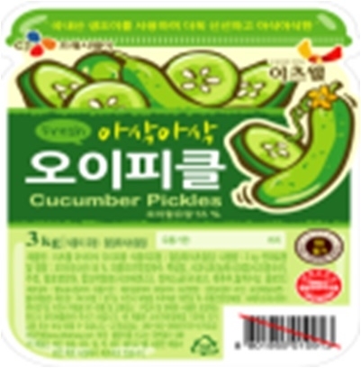 이츠웰 아삭아삭 오이피클 3KG