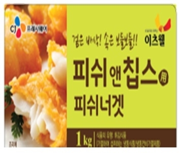 이츠웰 피쉬앤칩스용 피쉬너겟