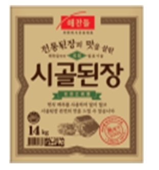 해찬들 명품 시골된장(중단)