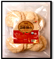 이츠웰 고추까스 100g