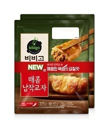 비비고 매콤납작교자