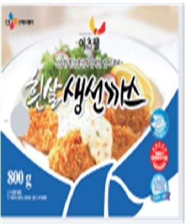 이츠웰 흰살생선까스60g