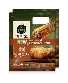비비고 갈비납작교자