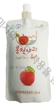 홍천 사과즙 120G