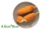 이츠웰 우리밀 크리스피 통모짜 핫도그 50G